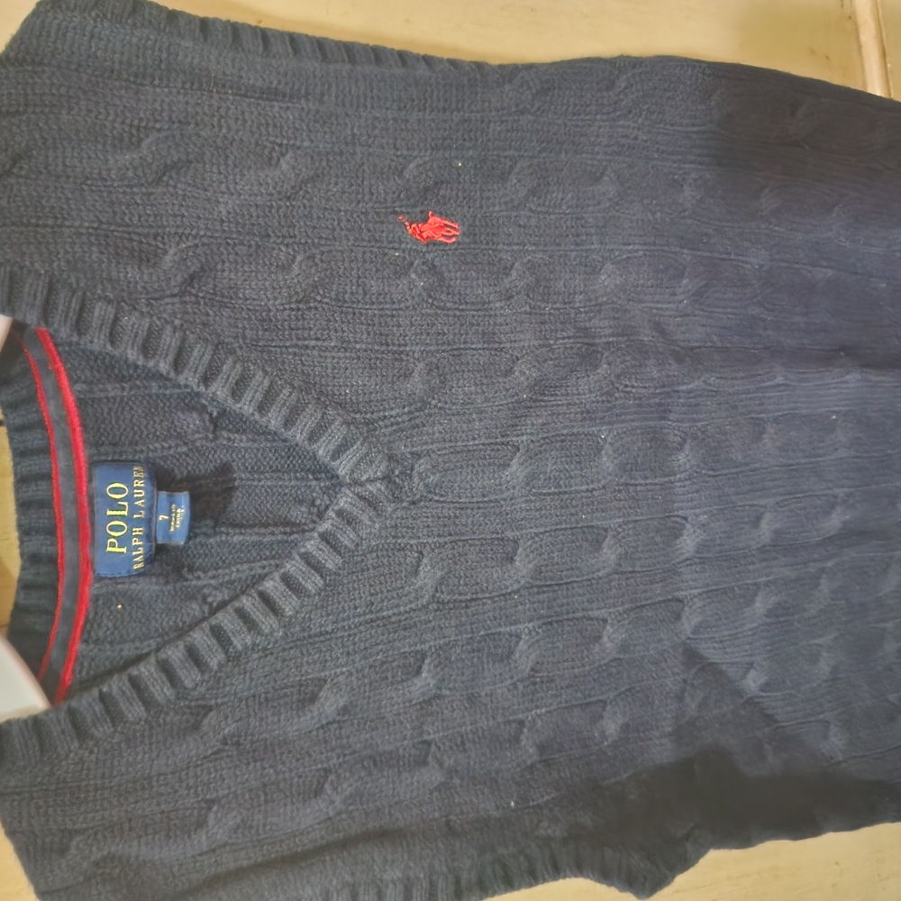 Polo by Ralph Lauren Navy Sweater